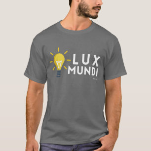 Camiseta Juan 8:12: Lux Mundi (Luz del Mundo)