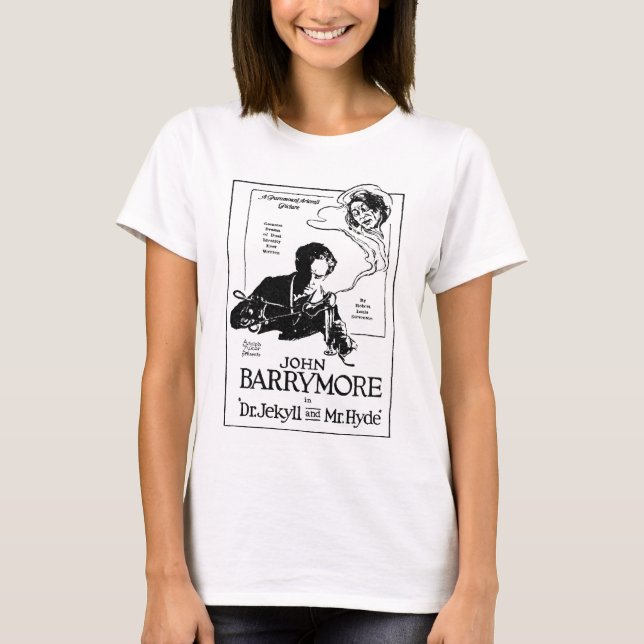 Camiseta Juan Barrymore Jekyll Hyde 1920 (Anverso)