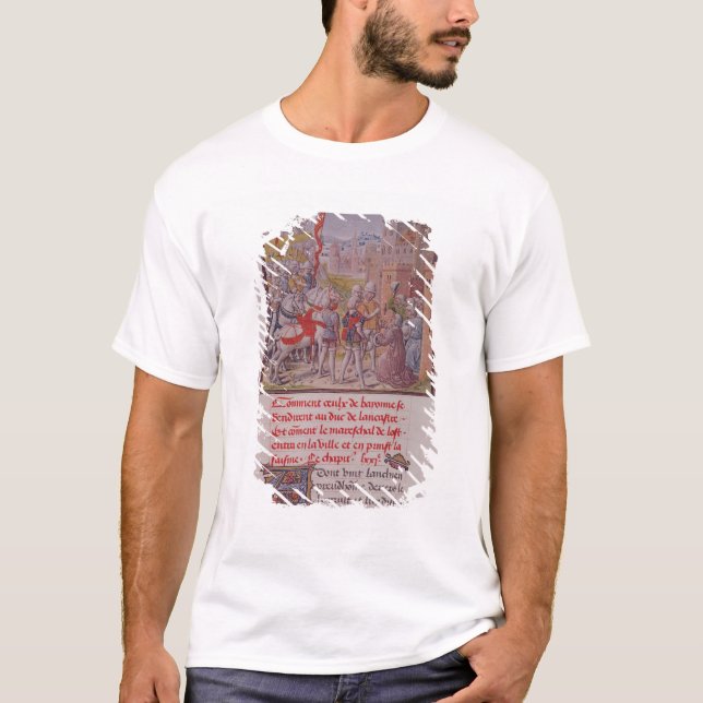 Camiseta Juan de flaco que es recibido por los ciudadanos (Anverso)