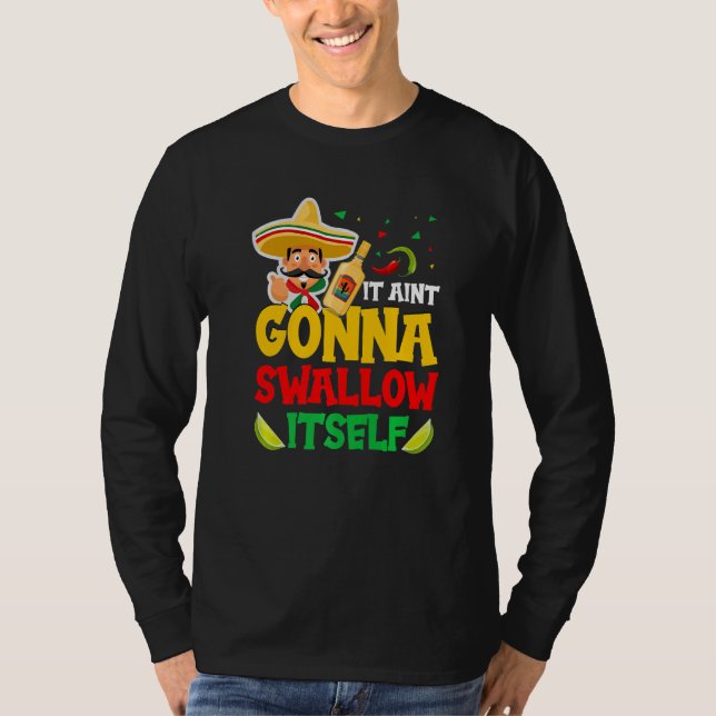 Camiseta Juan Drinking Mexican Fiesta Quote  Cinco de Mayo (Anverso)