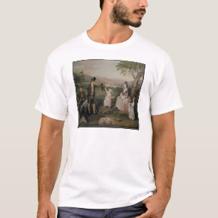Camiseta Juan, el 4to duque de Atholl y su familia