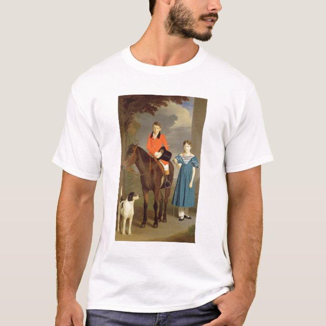 Camiseta Juan Gubbins Newton y su hermana Maria, 1832-33 ( (Anverso)