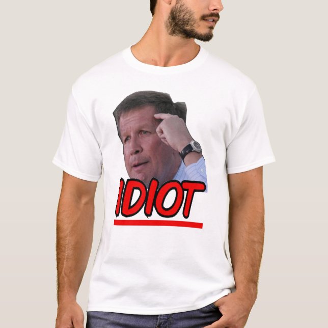 Camiseta Juan Kasich - gobernador de Ohio del idiota (Anverso)