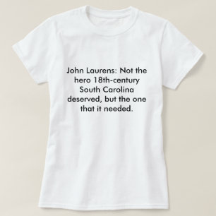 Camiseta Juan Laurens: No el SC del héroe merecido