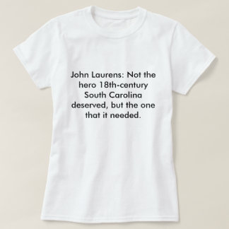 Camiseta Juan Laurens: No el SC del héroe merecido