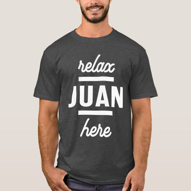 Camiseta Juan Nombre Personalizado Regalo de cumpleaños (Anverso)