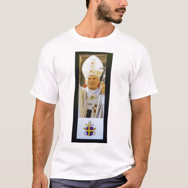 Camiseta Juan Pablo II bendecido (Anverso)
