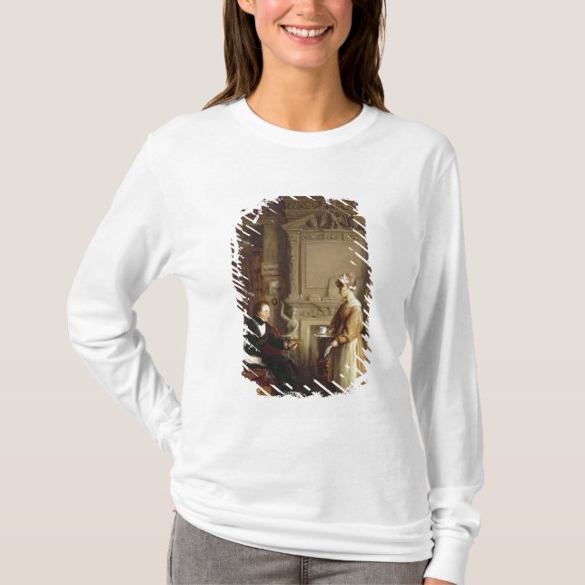 Camiseta Juan Sheepshanks y su criada (Anverso)