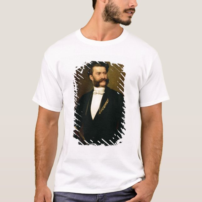 Camiseta Juan Strauss cuanto el más joven, 1888 (Anverso)