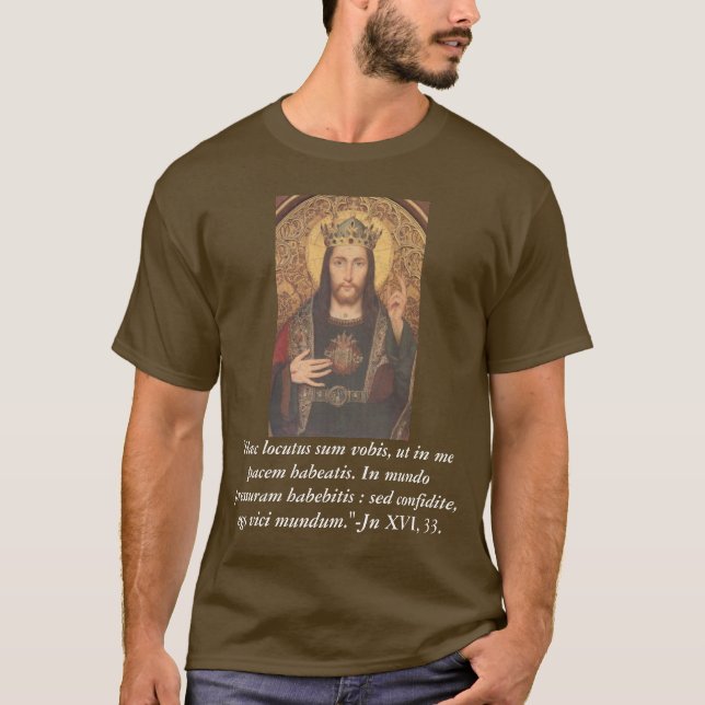 Camiseta Juan XVI: 33 (16:33 de Juan) (Anverso)
