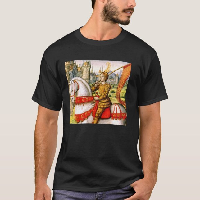 Camiseta Juana De Arco A Caballo (Anverso)