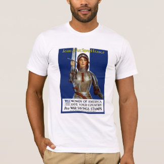 Camiseta Juana de Arco ahorró Francia -- WWI