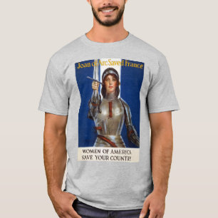Camiseta Juana de Arco Heroína Francesa, Doncella de Orlean
