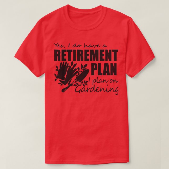 Camiseta jubilación (Diseño del anverso)