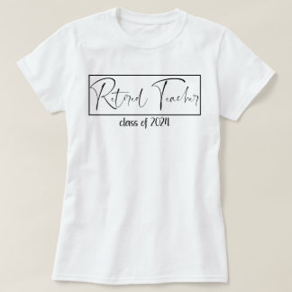 Camiseta Jubilación 2024 Clase de Maestros jubilados de 202