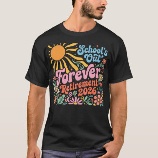 Camiseta Jubilación 2026 Fuera del Colegio Retirado