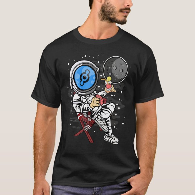 Camiseta Jubilación Astronauta Moneda Helium Hnt En La Luna (Anverso)