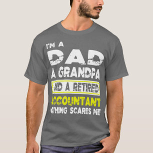 Camiseta Jubilación Cpa Gratuita Del Abuelo Contable Retira