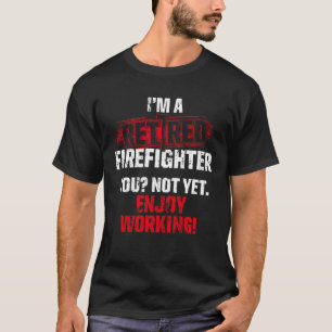 Camiseta Jubilación de bomberos jubilados