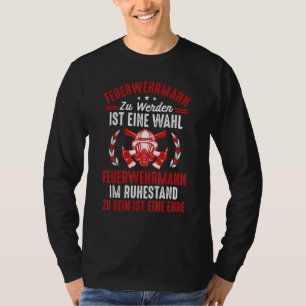 Camiseta Jubilación De Bomberos Para La Brigada De Bomberos