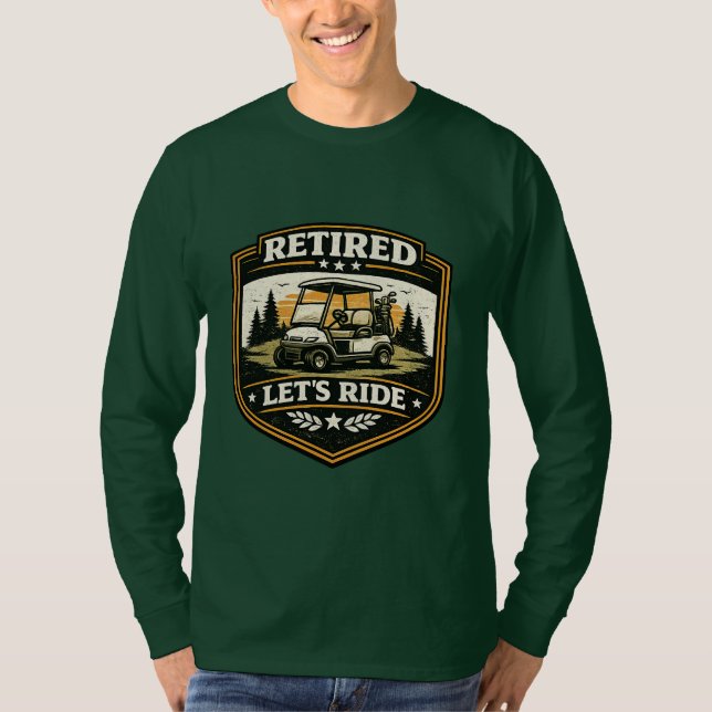 Camiseta Jubilación de Golf  (Anverso)