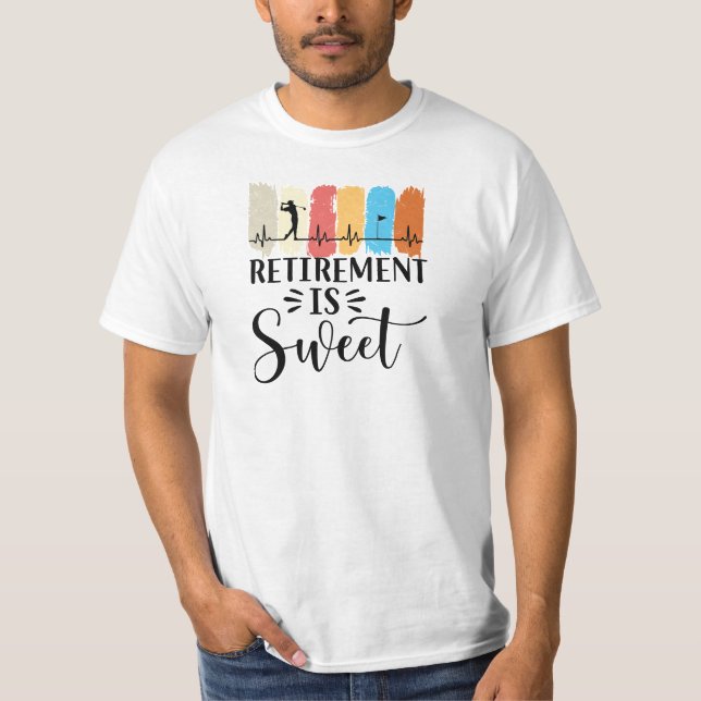 Camiseta Jubilación de Golf divertido decir para la camiset (Anverso)