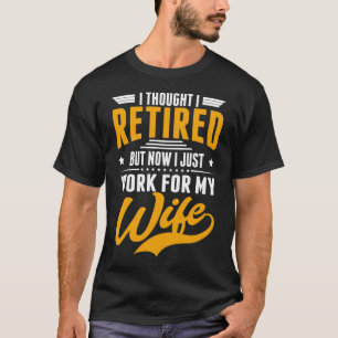 Camiseta Jubilación de Hombres de Jubilación de Marido Ju