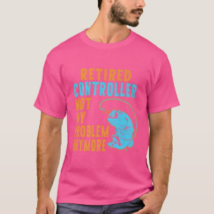 Camiseta Jubilación de la palanca de pesca del controlador