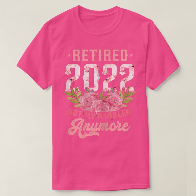 Camiseta Jubilación De Las Mujeres 2022 Regalos Cutos Para  (Diseño del anverso)