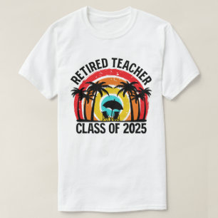 Camiseta Jubilación De Maestros Retirados De 2025