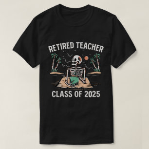 Camiseta Jubilación De Maestros Retirados De 2025