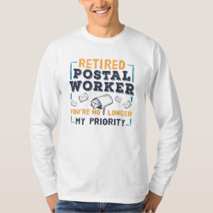 Camiseta Jubilación de Mailman, trabajador postal retirado