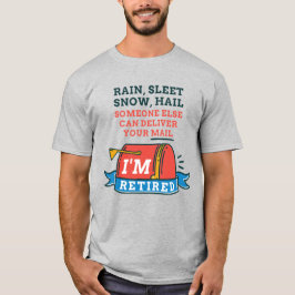 Camiseta Jubilación de Mailman, trabajador postal retirado