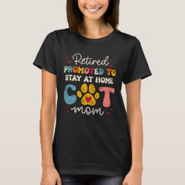 Camiseta Jubilación de mamá de gato divertida para mujer 20