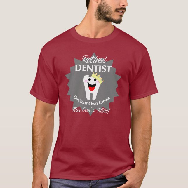 Camiseta Jubilación de Novedad divertida de dentista retira (Anverso)