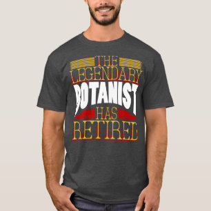 Camiseta Jubilación de pensión de botánico