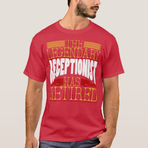 Camiseta Jubilación de Pensiones Recepcionistas