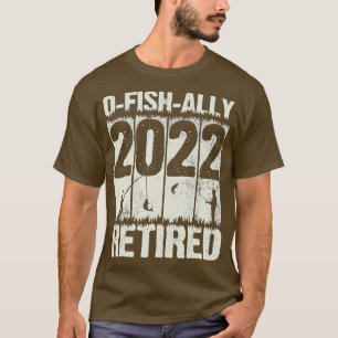 Camiseta Jubilación De Pescado De 2022 Jubilación De Pescad