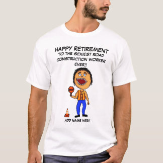 Camiseta Jubilación de trabajador de construcción de carret