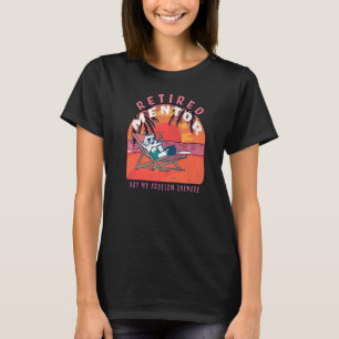 Camiseta Jubilación de Vintage de Mentor Jubilado