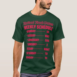 Camiseta Jubilación del Camionero Retirado 2476