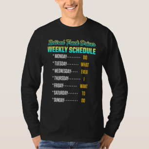 Camiseta Jubilación del camionero retirado 4