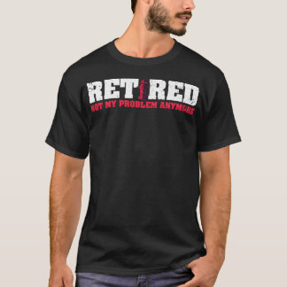 Camiseta Jubilación Divertida Bombero Retirado Bombero