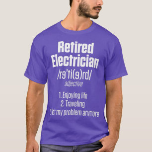 Camiseta Jubilación divertida de jubilados por viaje de ele
