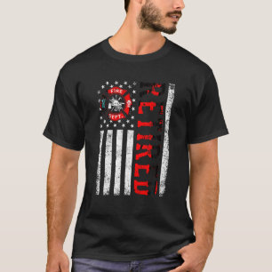 Camiseta Jubilación divertida de la bandera estadounidense