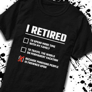 Camiseta Jubilación divertida - Estoy retirado - Jubilación