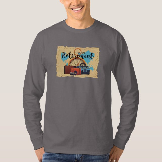 Camiseta Jubilación feliz (Anverso)