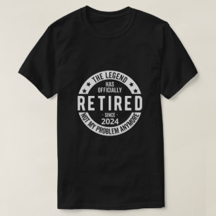 Camiseta jubilación graciosa 2024