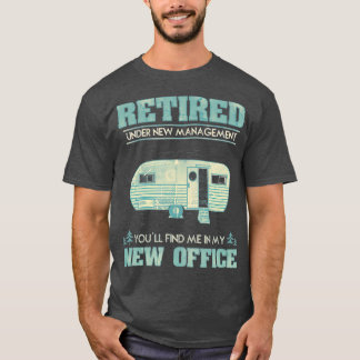 Camiseta Jubilación Graciosa Camping RV Caravan Regalo Reti
