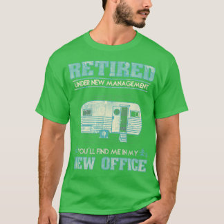 Camiseta Jubilación Graciosa Camping RV Caravan Regalo Reti